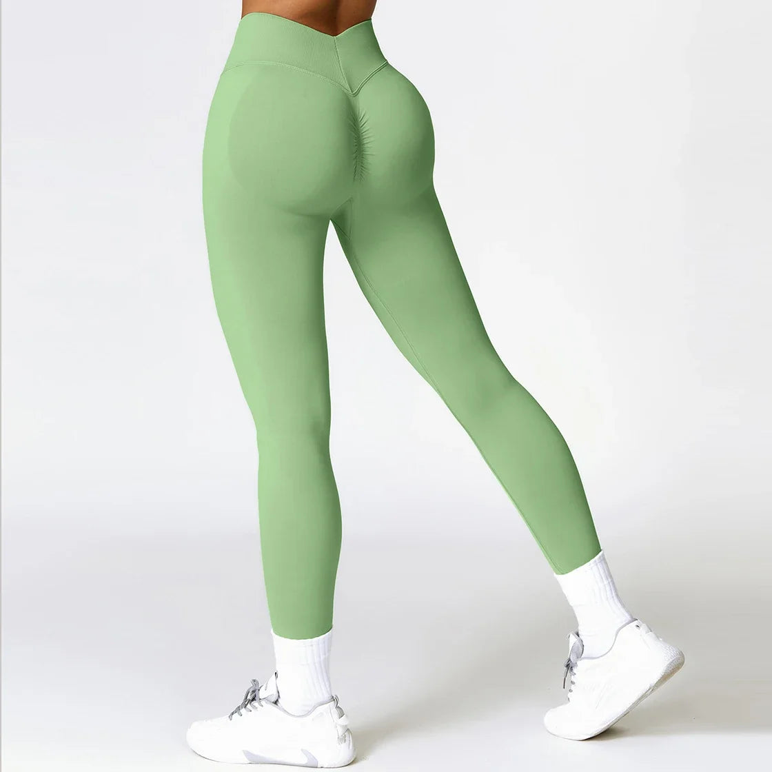 V Back Scrunch Sports Leggings