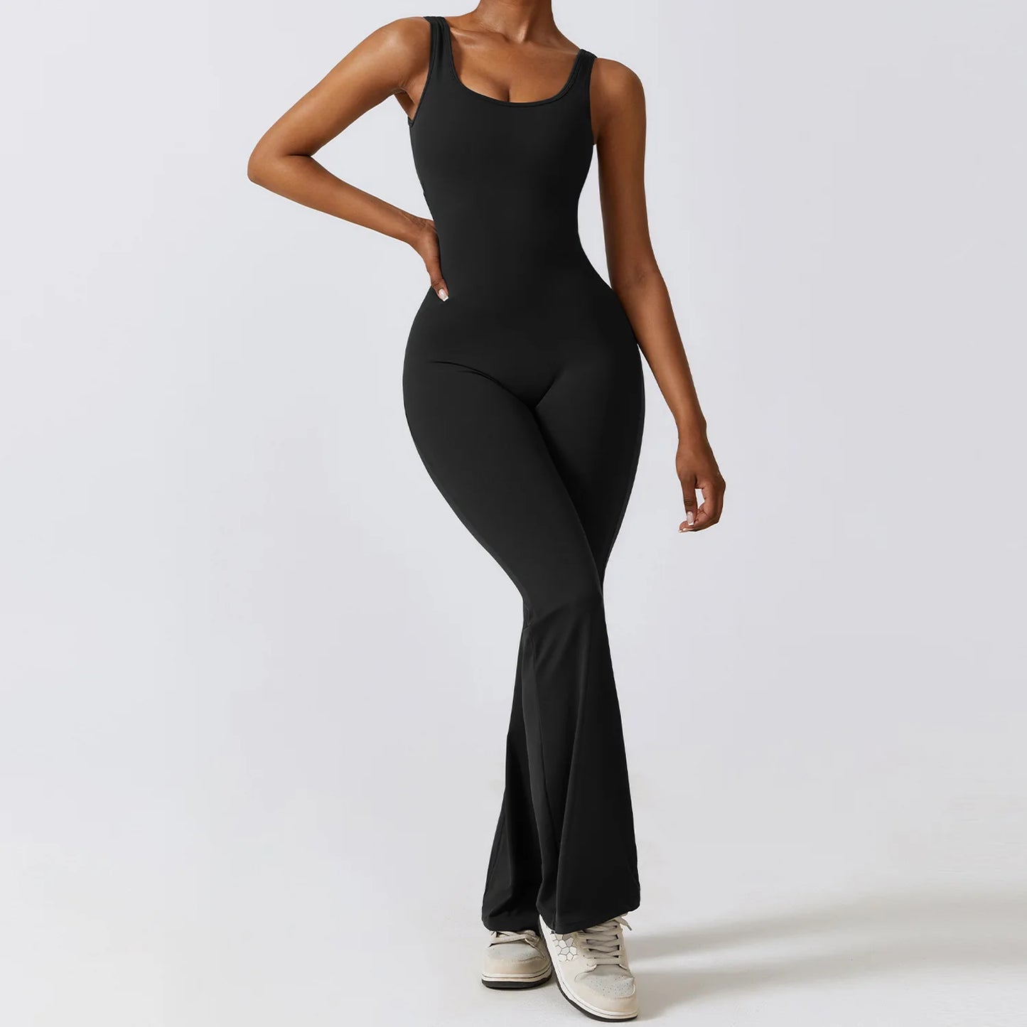 One Piece Breathable Fitted Yoga Bodysuit