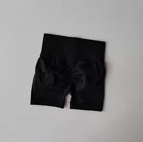 High-Waist Peach Hip-Lifting Sports Shorts