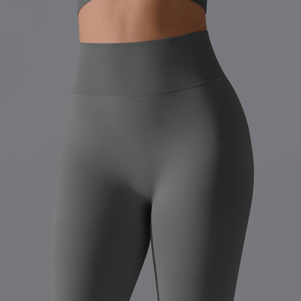 Seamless High Waist Tummy Control Scrunch Butt Leggings