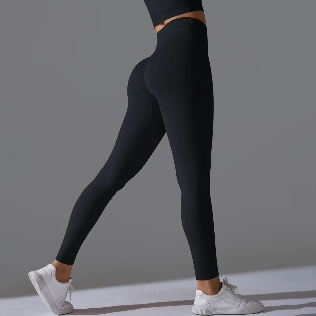 Seamless High Waist Tummy Control Scrunch Butt Leggings