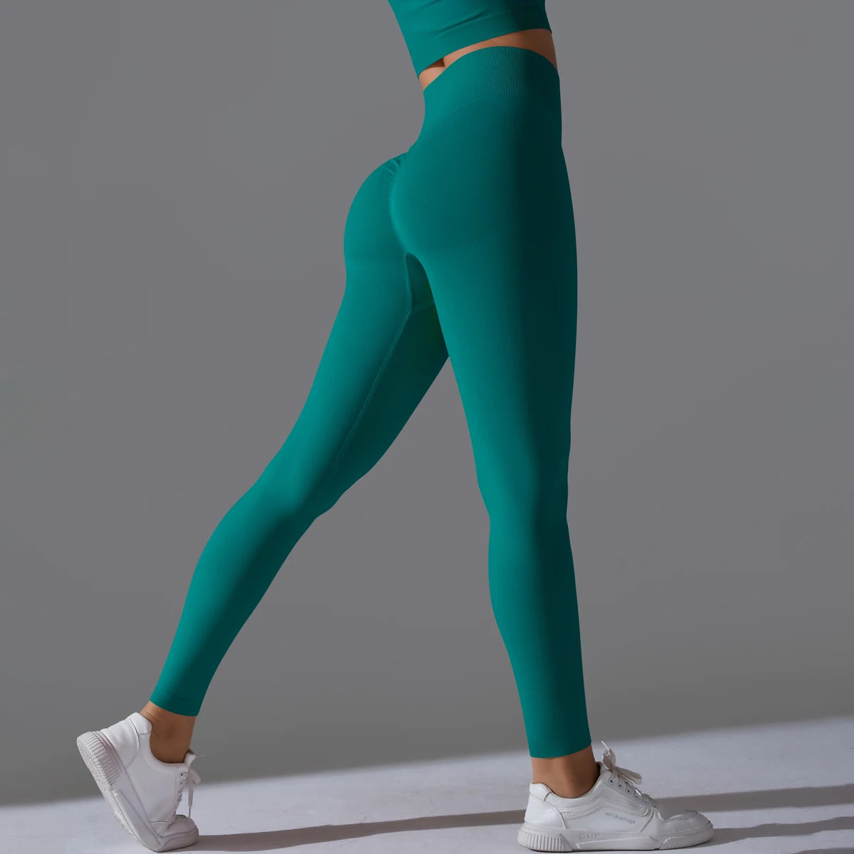 Seamless High Waist Tummy Control Scrunch Butt Leggings