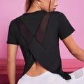 Women Seamless Yoga T-Shirt