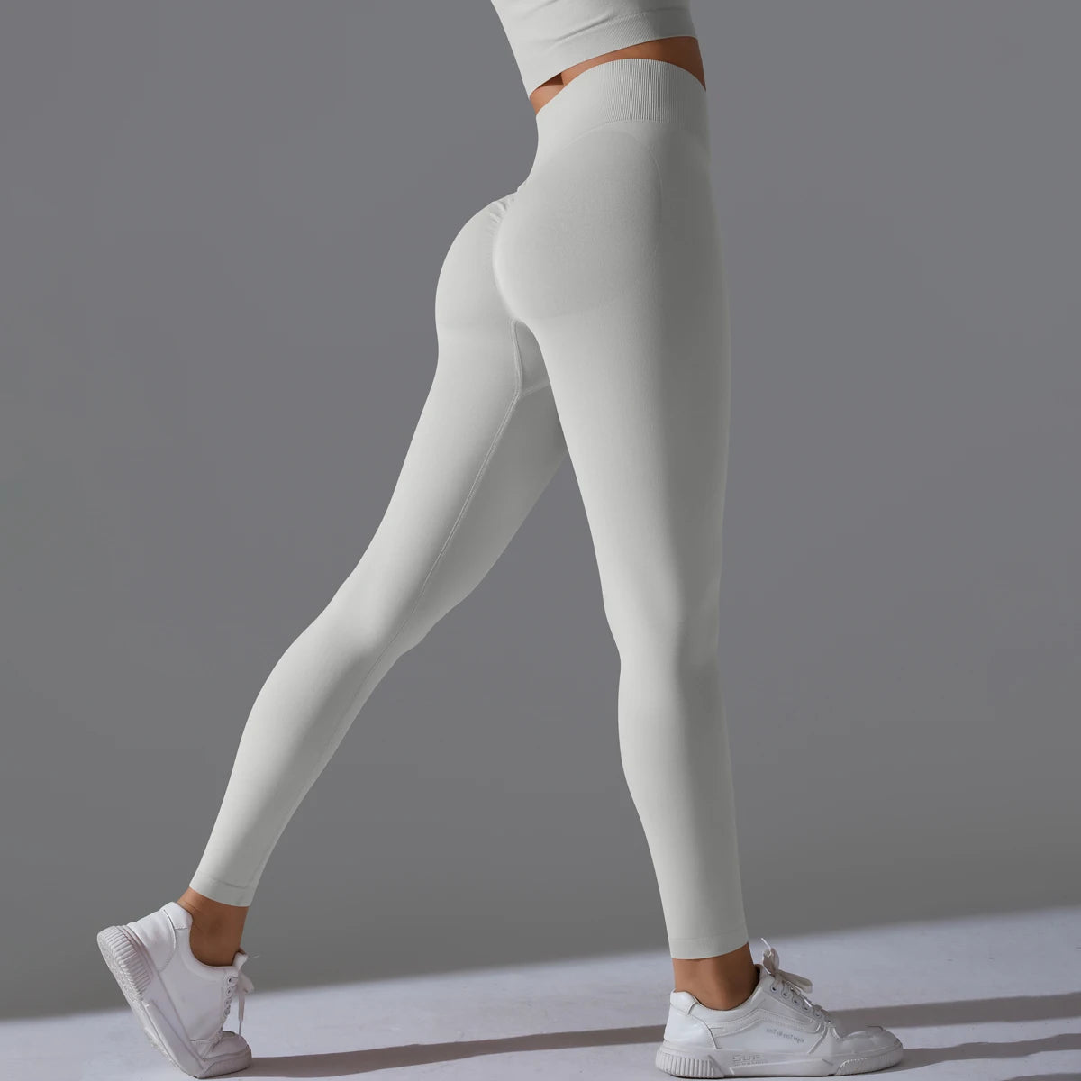 Seamless High Waist Tummy Control Scrunch Butt Leggings