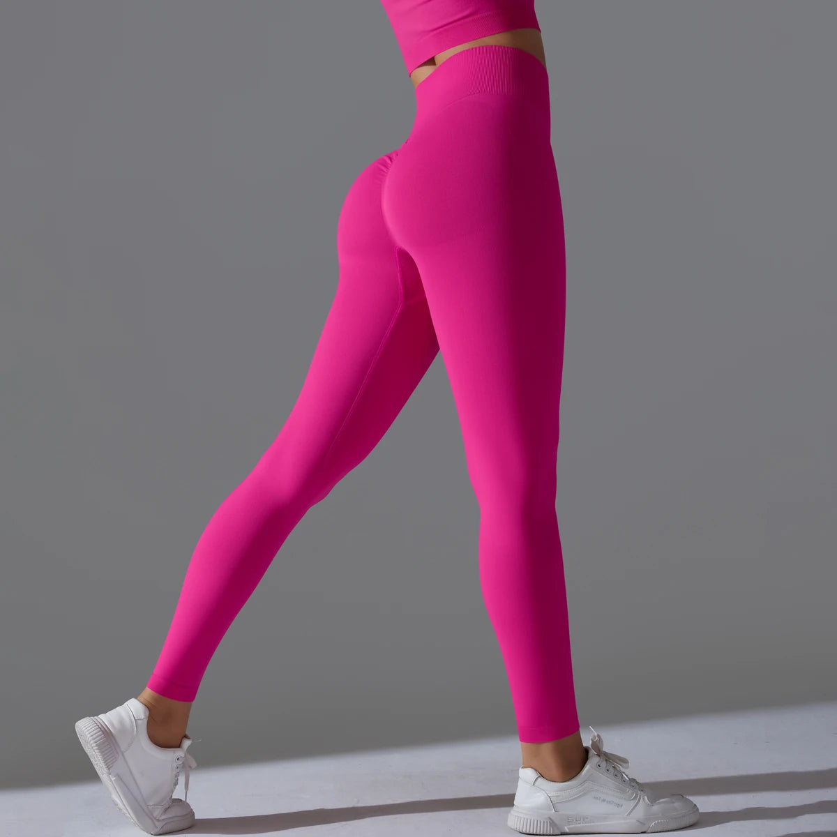 Seamless High Waist Tummy Control Scrunch Butt Leggings