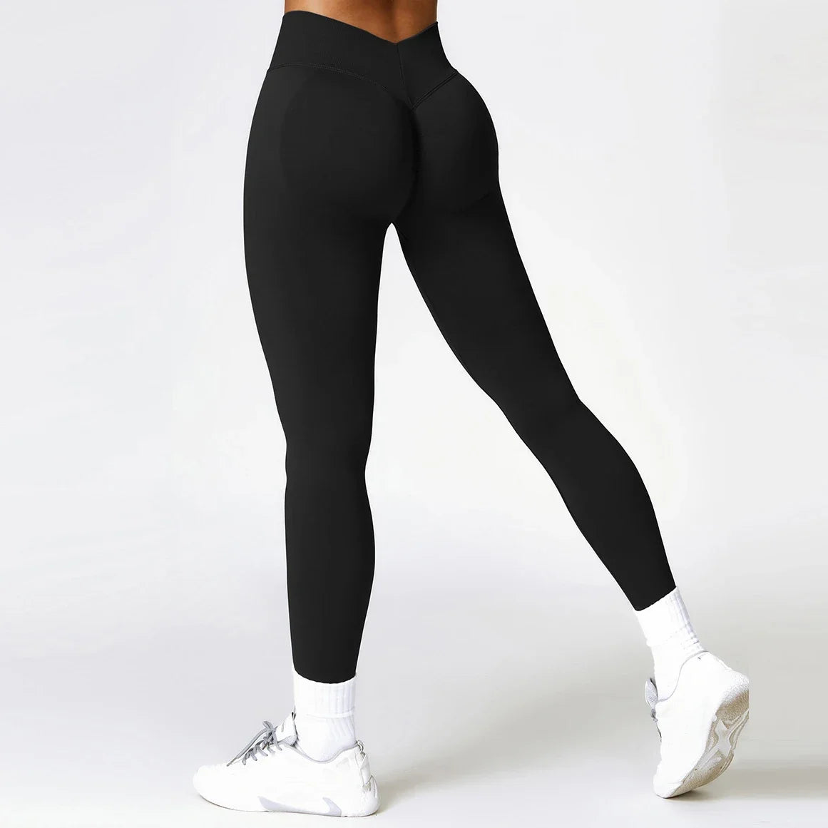 V Back Scrunch Sports Leggings