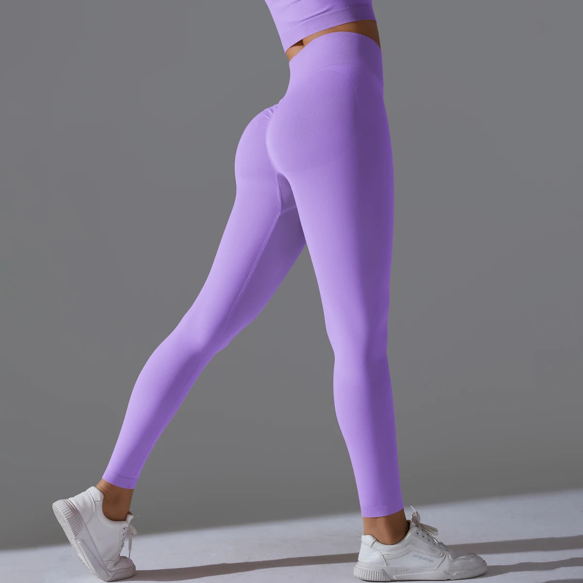 Seamless High Waist Tummy Control Scrunch Butt Leggings