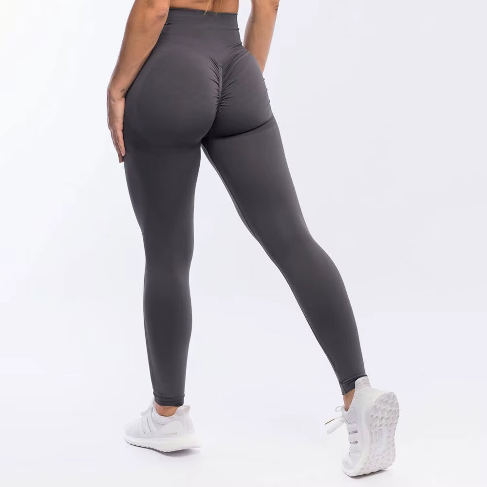 2022 Hot Sale Athletic Fitness Women Yoga Set Gym Wear 2-Piece Bra Workout Apparel Seamless Scrunch Butt Leggings Sport Suit